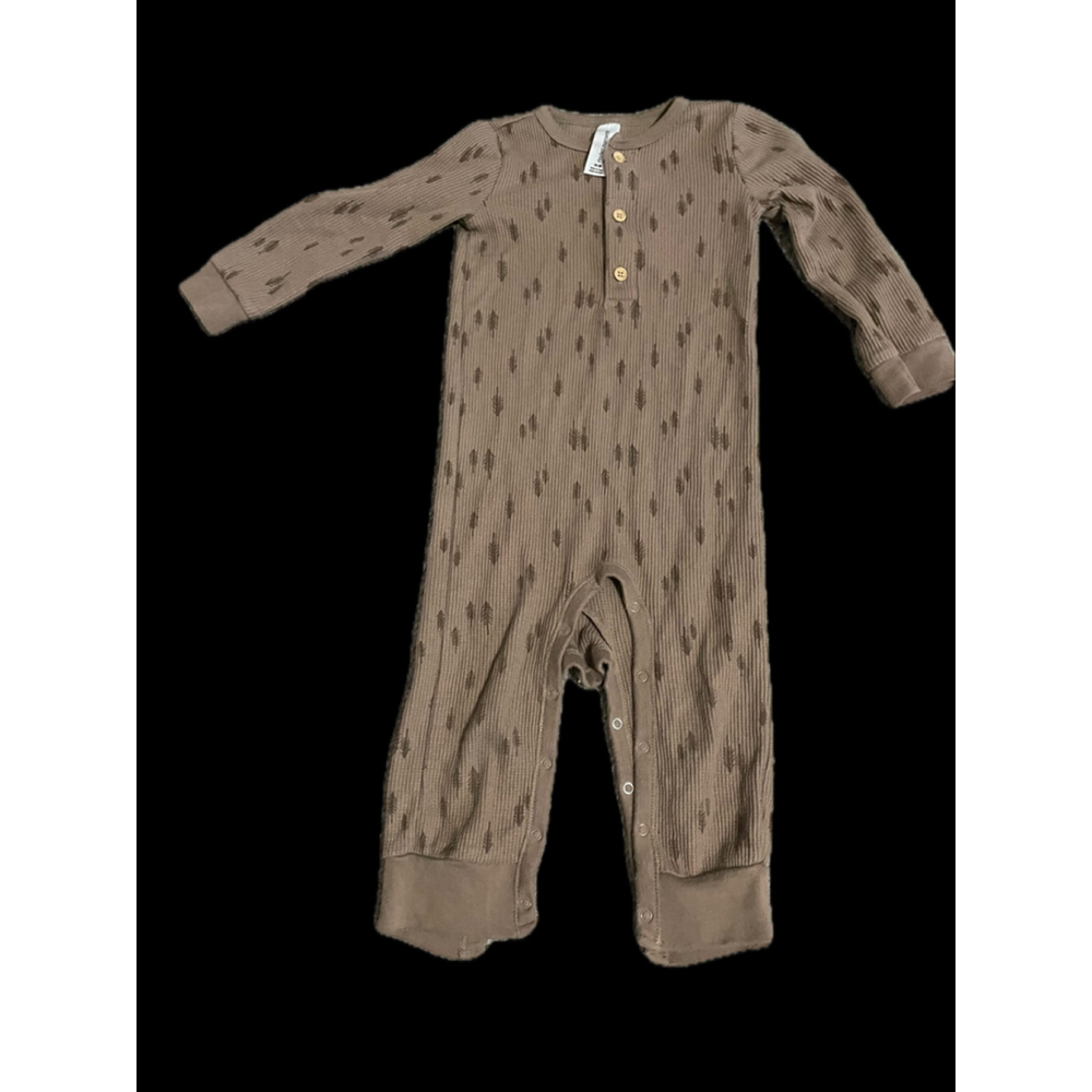 Unisex Baby Romper Brown 24 Months